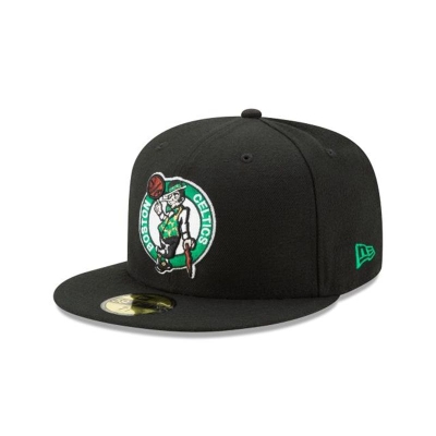 Boston Celtics Gorra | New Era NBA Team Color 59fifty Fitted Cap Mexico - Negros